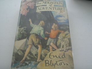 The Mountain Of Adventure By Enid Blyton - 1954 Reprint H/b Illustrated Edition
