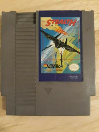 Stealth Atf Flight Flying Nintendo Nes Vintage Classic Game Cartridge