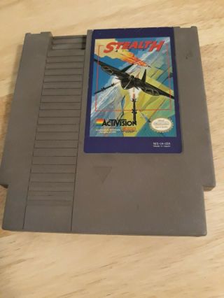 Stealth ATF Flight Flying Nintendo NES Vintage classic game cartridge 3