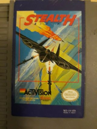 Stealth ATF Flight Flying Nintendo NES Vintage classic game cartridge 4