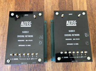 Altec Lansing N - 800 - D Dividing Network Crossover (pair) 16 Ohm Vott - Very