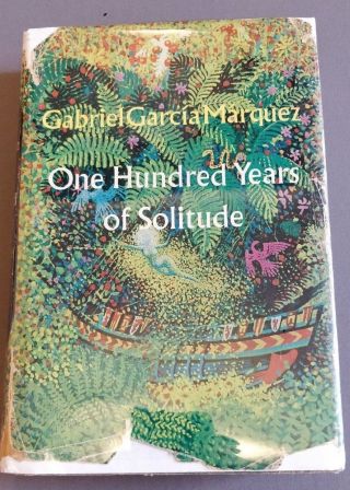 One Hundred Years of Solitude,  Gabriel Garcia Marquez,  First Edition,  1970 2