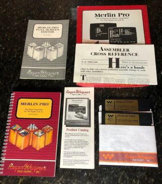 Merlin Pro - The Professional Macro Assembler - For Apple IIe and IIc 4