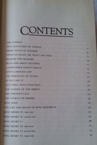 Amaranth Press Complete William Shakespeare B Dalton 1975 Masters Library 8