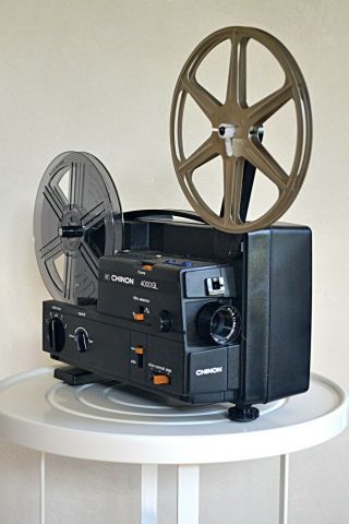 Chinon 4000 Gl 8 Movie Projector Dual 8 Great