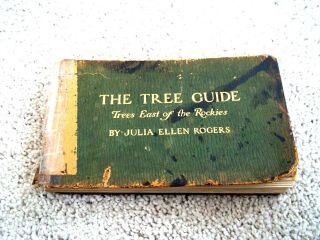 Vntg The Tree Guide,  Trees East Of The Rockies 1916 By Julia Ellen Rogers