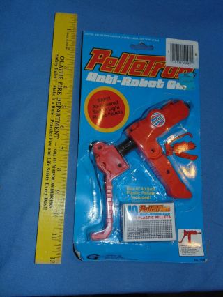 Gordy Pelletron Anti - Robot Toy Gun - Vintage 80s Htf