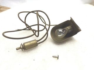 Vintage Trunk - Hood Light With Switch " Good " Hudson 1948 - 55 ?