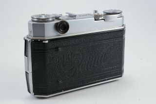 GREAT Kodak Retina IIa 35mm Rangefinder w/ Rodenstock Heligon 50mm f2 Lens 3
