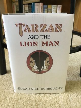 Tarzan And The Lion Man By Edgar Rice Burroughs,  Second Edition,