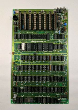 Vintage Apple Ii Plus Ii,  Computer Motherboard 820 - 0044 - C Logic Board 13