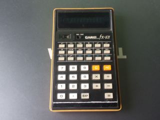 Vintage Casio Pocket Calculator Fx - 101 Made In Japan