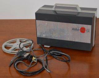 EUMIG Mark S 8mm Magnetic Sound film Projector,  Mic & Bulb 3