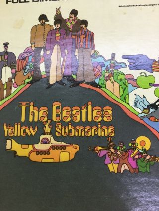 Beatles Yellow Submarine 3.  75 ips Vintage Reel to Reel Y1W 153 Stereo Tape 2