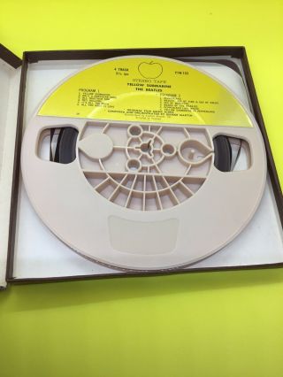Beatles Yellow Submarine 3.  75 ips Vintage Reel to Reel Y1W 153 Stereo Tape 4