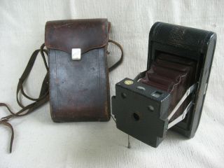Kodak Folding Pocket Camera No.  1a Early Model 1902 Patent