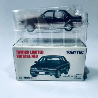 [tomica Limited Vintage Neo Lv - N05b 1/64] Mitsubishi Galant Vr - 4 (black)