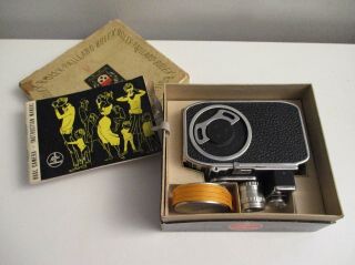 Vintage Paillard Bolex B8sl 8mm Cine Camera And Box