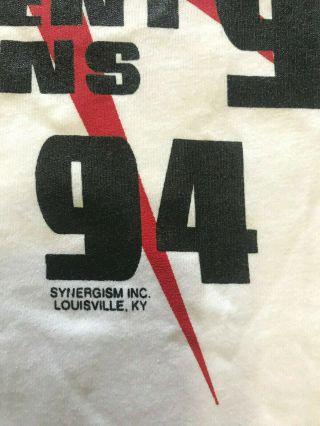Vintage 90 ' s Kentucky Wildcats SEC Tournament Champions T - Shirt Men ' s XL 4
