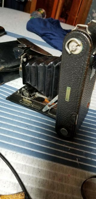 Antique Pocket Kodak Junior 1 - A Model C No.  3 - A Folding Camera Plus Accessories