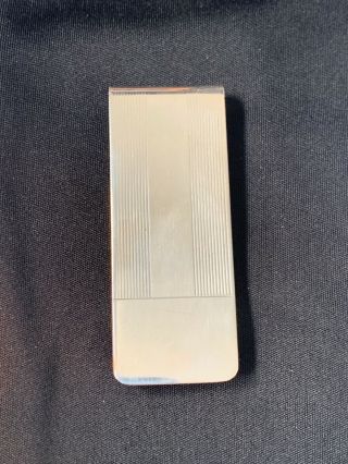 Vintage Tiffany And Co.  Sterling Silver Money Clip