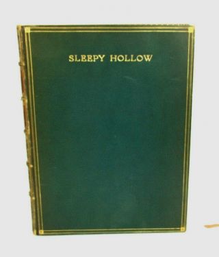 1928 Arthur Rackham Illustrated Sleepy Hollow Leather Bound