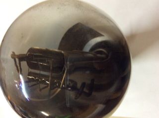 One (1) Sylvania Type 50 / Type 250 Output Tube Globe Glass 8