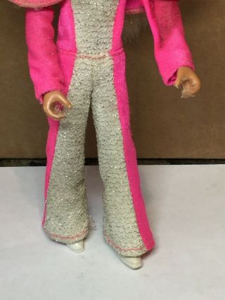 Vintage 1974 Ideal Evel Knievel Derry Daring Action Figure Doll With Cape 3