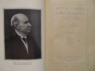 WITH SABRE AND SCAPEL - FIRST EDITION 1914 - CONFEDERATE RODE WITH FORREST 8