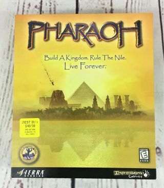 Vintage 1999 Sierre Pharaoh Cleopatra Pc/ Computer Expansion Game Only