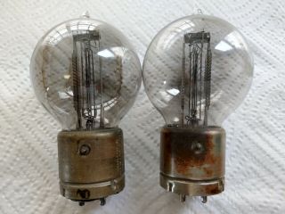 Pair (2) Western Electric 216 - A Vacuum Tubes for WE 7A Amplifier - Good Filament 5