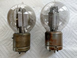 Pair (2) Western Electric 216 - A Vacuum Tubes for WE 7A Amplifier - Good Filament 7