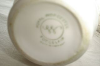 Vintage Royal Worcester Porcelain Egg Coddler Bird Pattern Made England 3
