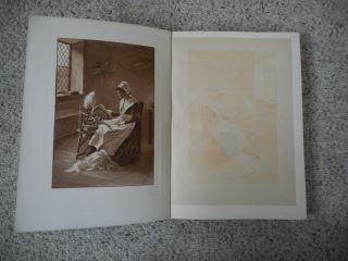 Courtship of Miles Standish Longfellow large illustrated vintage edition 1888 2