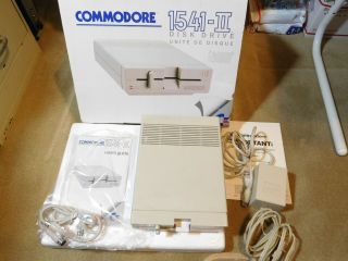 Commodore 1541 - Ii 5.  25 " Floppy Disk Drive System,  And