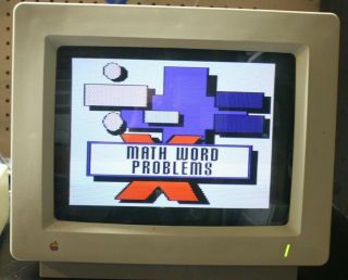 AppleColor RGB Monitor A2M6014 Apple IIGS Color & 2