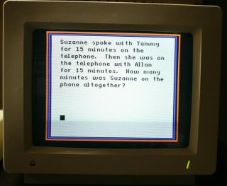 AppleColor RGB Monitor A2M6014 Apple IIGS Color & 4