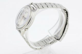 Vintage Seiko 5 Automatic Silver Dial Watch JDM 5126 - 8060 Japan G814/16.  3 4
