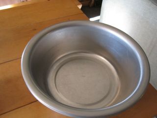 Vollrah Vtg Commerical 8937 Mixing Bowl 5 Qt.  14 - 3/4 " X 4 - 1/2 " Stainless Steel