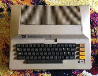 Atari 800 Computer Bundle Manuals Joystick Game & Basic Cartridges 1982 PAC MAN 2