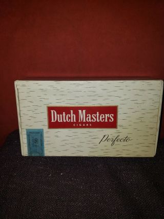 Vintage Dutch Masters Perfecto Empty Cigar Box,  ˃8¢ ˂15¢