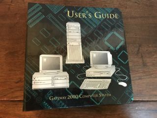 Gateway 2000 Computer System User Guide 1992 - 1993 4dx2 - 66v 50v 4dx - 33v 4sx - 33v