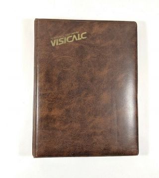 Vintage VisiCalc for Apple II & Plus 48k Visicorp Software Arts Program 4