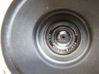 Konvas 35mm Movie camera w 2 Lens 28mm,  50mm f2 Lomo w/3 Backs Cine NoResrv 4
