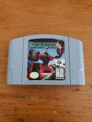 Vintage Star Fox 64 Nintendo 64 Game Great