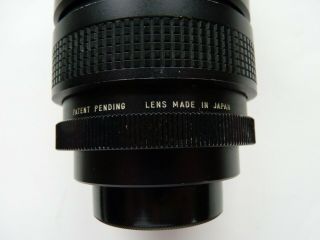 VINTAGE CAMERA LENS AUTO ZOOM 1:3.  5 35mm - 105mm WITH CASE 4
