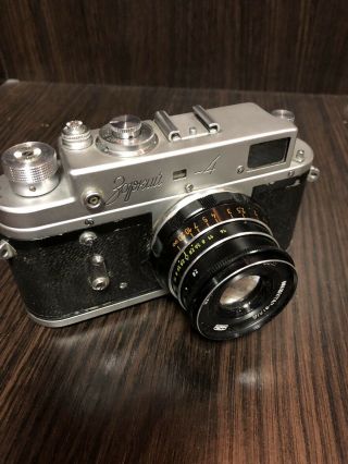 Zorki - 4 With Lens Industar - 61 Vintage Russian Film 35mm Camera,  Perfectly