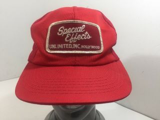 Vintage Special Effects Unlimited,  Inc.  Hollywood Snapback Truckers Hat