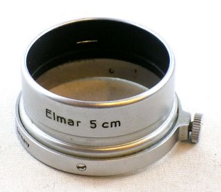 Vintage Fine Leitz/leica Fison Elmar 5cm Lenshood