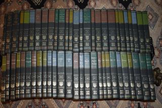 Britannica Great Books Of The Western World - Complete Set Volumes 1 - 54 - 1987